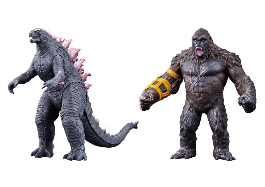 Movie Monster Series Godzilla 2024 EVOLVED ver. & KONG 2024 BEAST