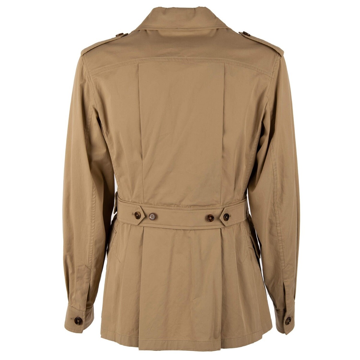 DOLCE & GABBANA Canvas Safari Jacket SNEAK PEEK with Belt DOLCE & GABBANA Canvas Safari Jacket SNEAK PEEK with Belt