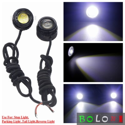 Mini Motorcycle LED Number Plate Lamp Stop Parking Tail Light License Plate Lamp