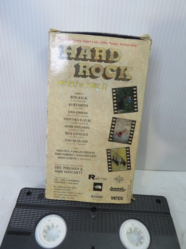 Masters Of Stone II 2 VHS Hard Rock Rare Climbing Magazine - 第 6/6 張圖片
