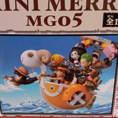 ONE PIECE WCF World Collectable Figure MEGA MINI MERRY + MINI