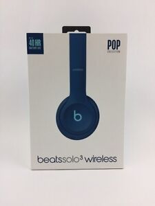 beats solo3 wireless pop blue