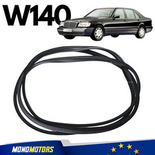 GUARNIZIONE TETTO APRIBILE PER MERCEDES-BENZ W140 W126 1267800098 MB CLASSE S GOMMA VELLUTO