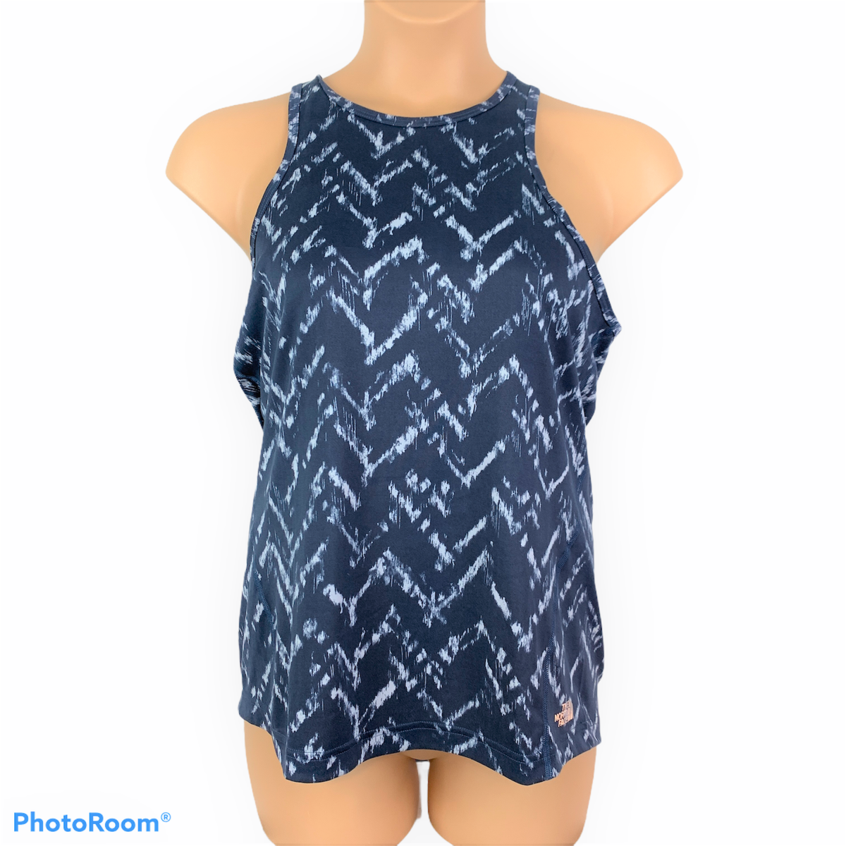THE NORTH FACE On The Go Tank Womens Large Slim Fit w/Tag Blue