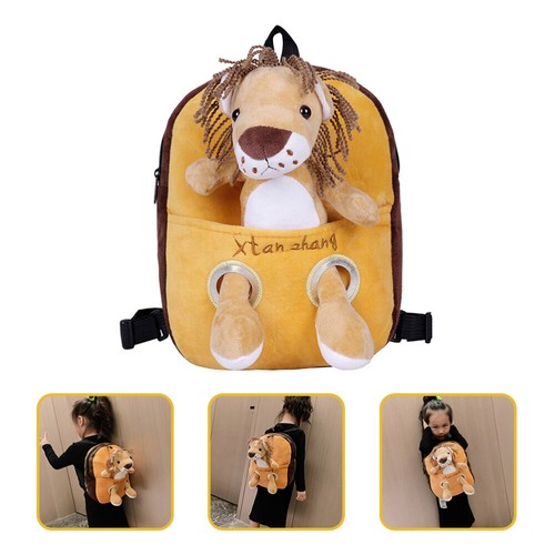 School Bag Toddler Girls Preschool Backpack Plush Backpack Toy