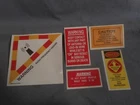 M151 A1 A2 Label Set of 5:Warning Death Antenna Kill Caution Radio Do Not Start