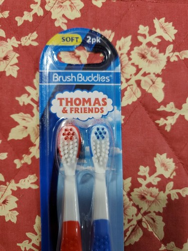 Thomas & Friends Children's Toothbrush Soft Bristles ~ Brush Buddies 2 PACK - Picture 3 of 4