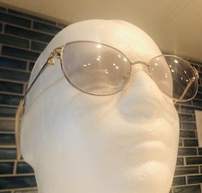 Vintage Charmant EO7908 Titanium Oval Sunglasses Eyeglasses Japan Allergen Free