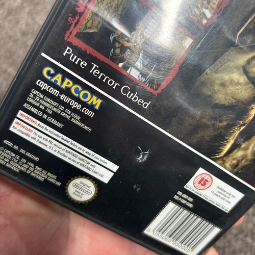 Resident Evil GameCube vintage retro 2002 video game (no manual) horror zombies - Picture 8 of 8