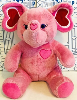 pink elephant teddy bear