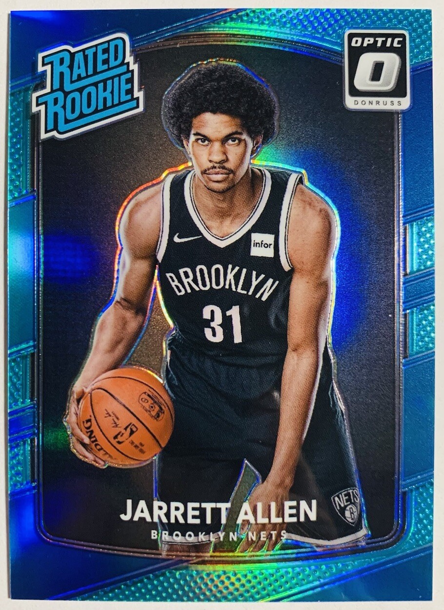 2017-18 Panini Donruss Optic JARRETT ALLEN Aqua Prizm Rated Rookie #d 23/25