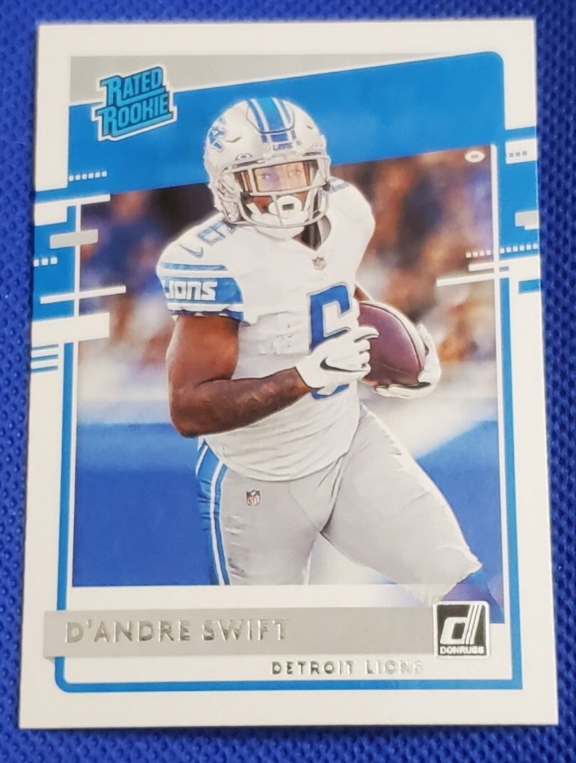 D'Andre Swift 2020 Panini Donruss - Rated Rookie #309 (RC)