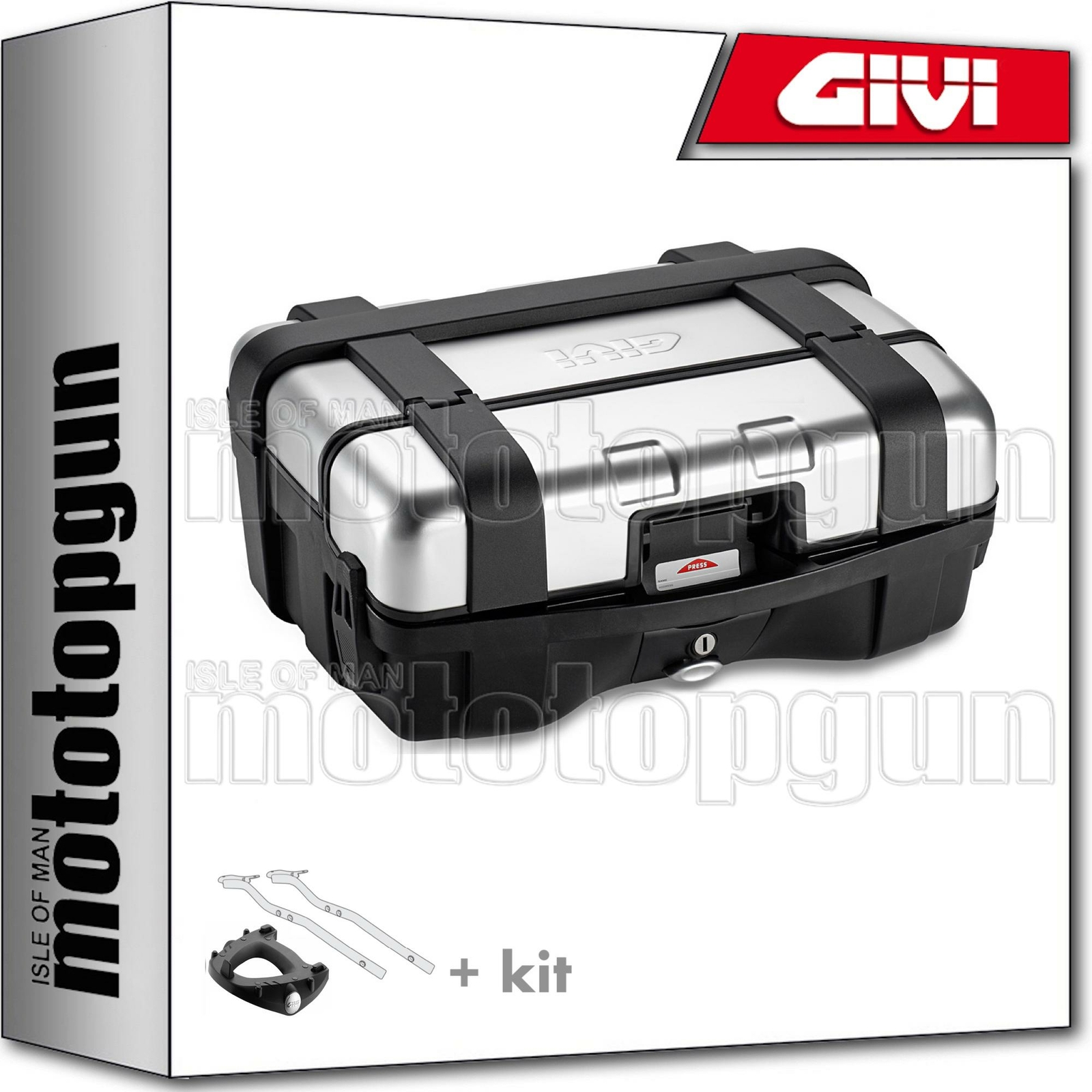 GIVI BAULETTO TREKKER TRK33N + PORTAPACCO YAMAHA MT-09 MT09 2019 19 2020 20