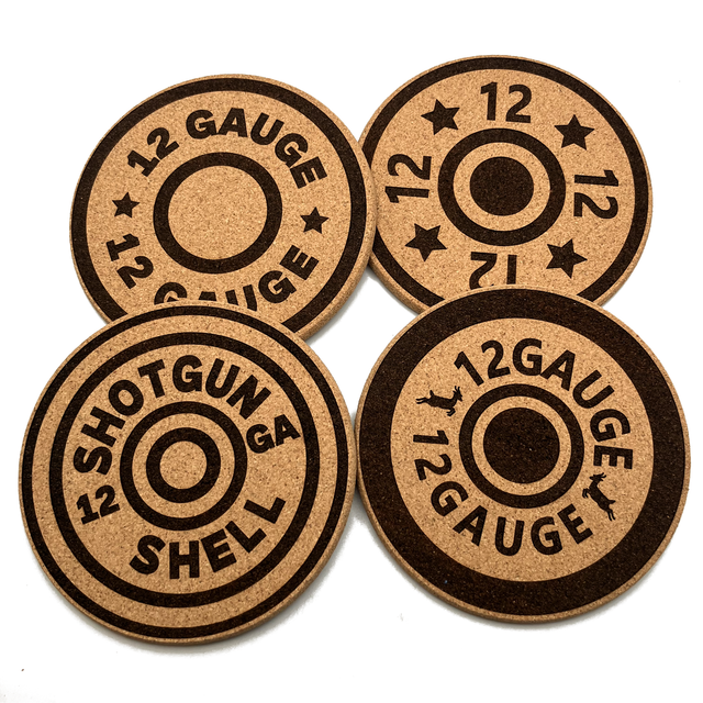 NEW! Shotgun Shell Coasters