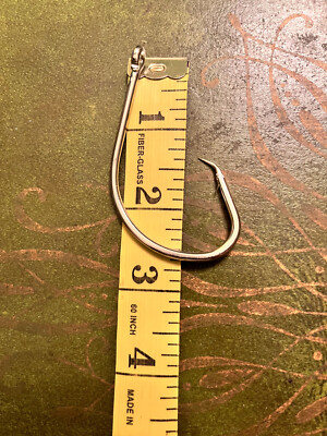 CATFISH BUSTERS TACKLE! CHROMED! 12/0 OFFSET CIRCLE FOR TROPHY CATFISH | eBay CATFISH BUSTERS TACKLE! CHROMED! 12/0 OFFSET CIRCLE FOR TROPHY CATFISH | eBay