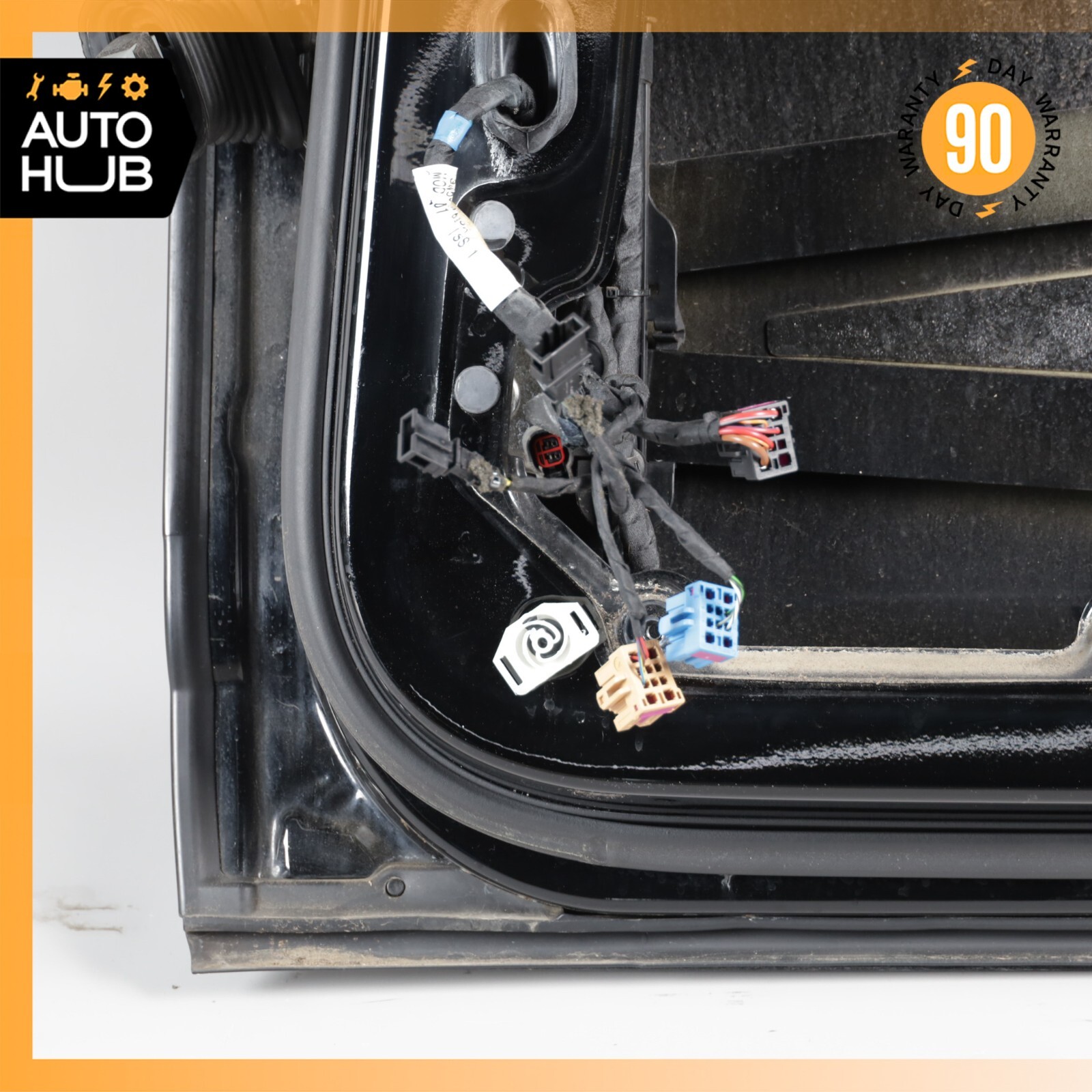 06-13 Bentley Continental Flying Spur Rear Right Side Door Shell Black OEM