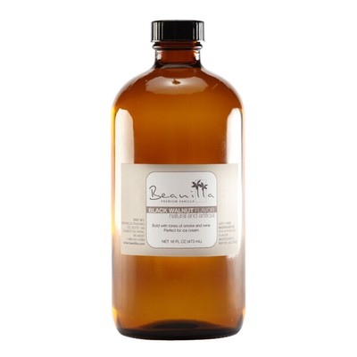 Natural & Artificial Black Walnut Flavor - 16 fl oz (Pint) | Bulk | Beanilla