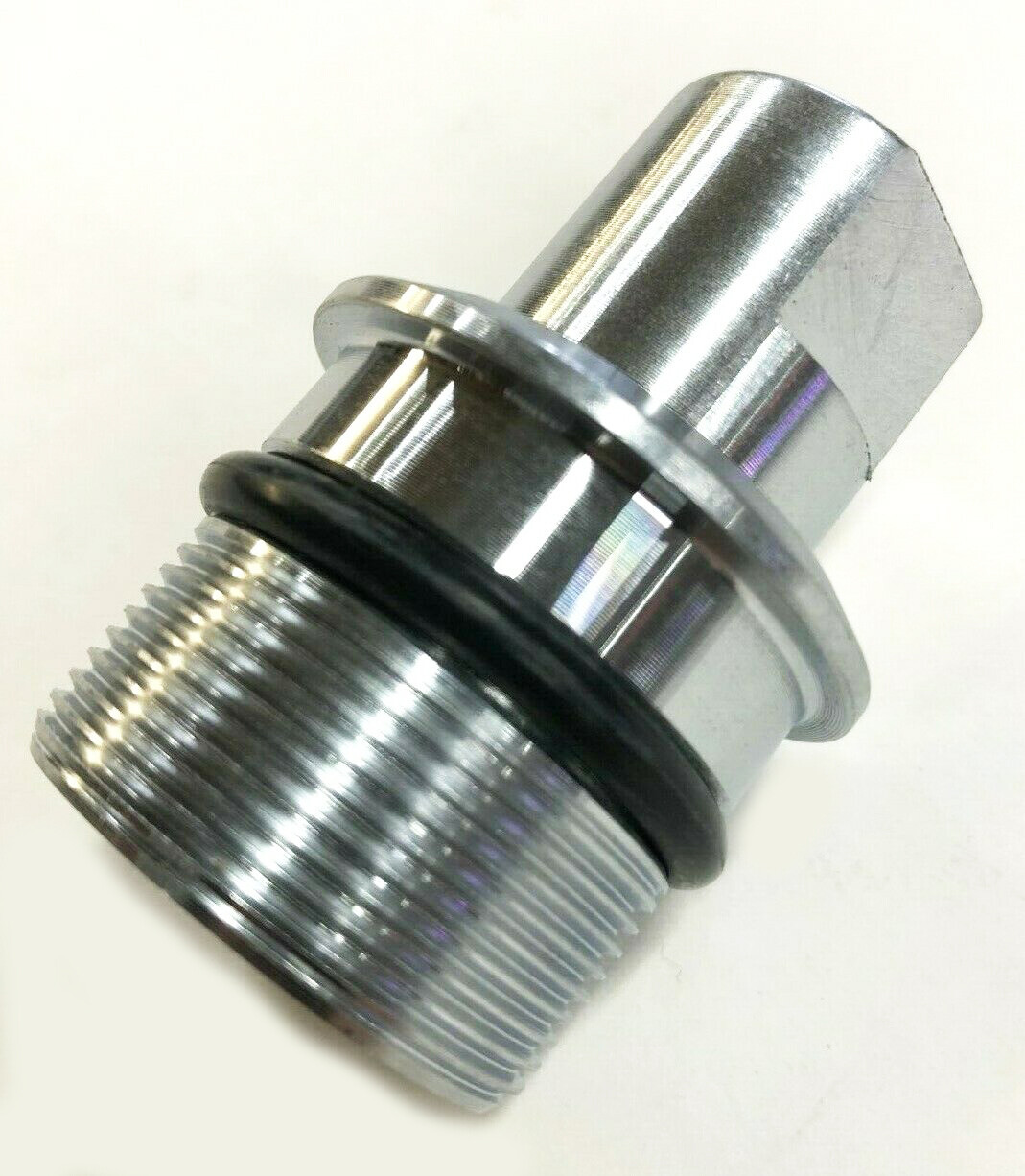 Wide Glide Chrome 41mm Fork Tube Top Cap Plug For Harley Big Twin 1977