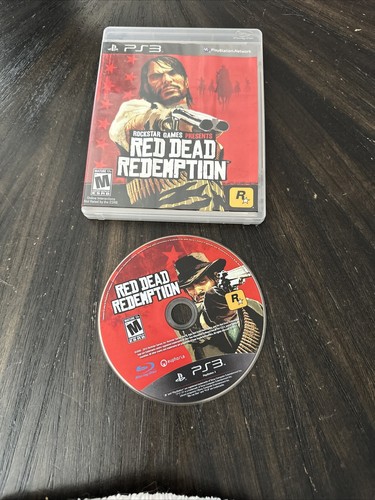PS3 RED DEAD REDEMPTION GAME DISC ONLY GREAT CONDITION Free Shipping PS3 RED DEAD REDEMPTION GAME DISC ONLY GREAT CONDITION Free Shipping