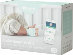 owlet smart green sock baby monitor