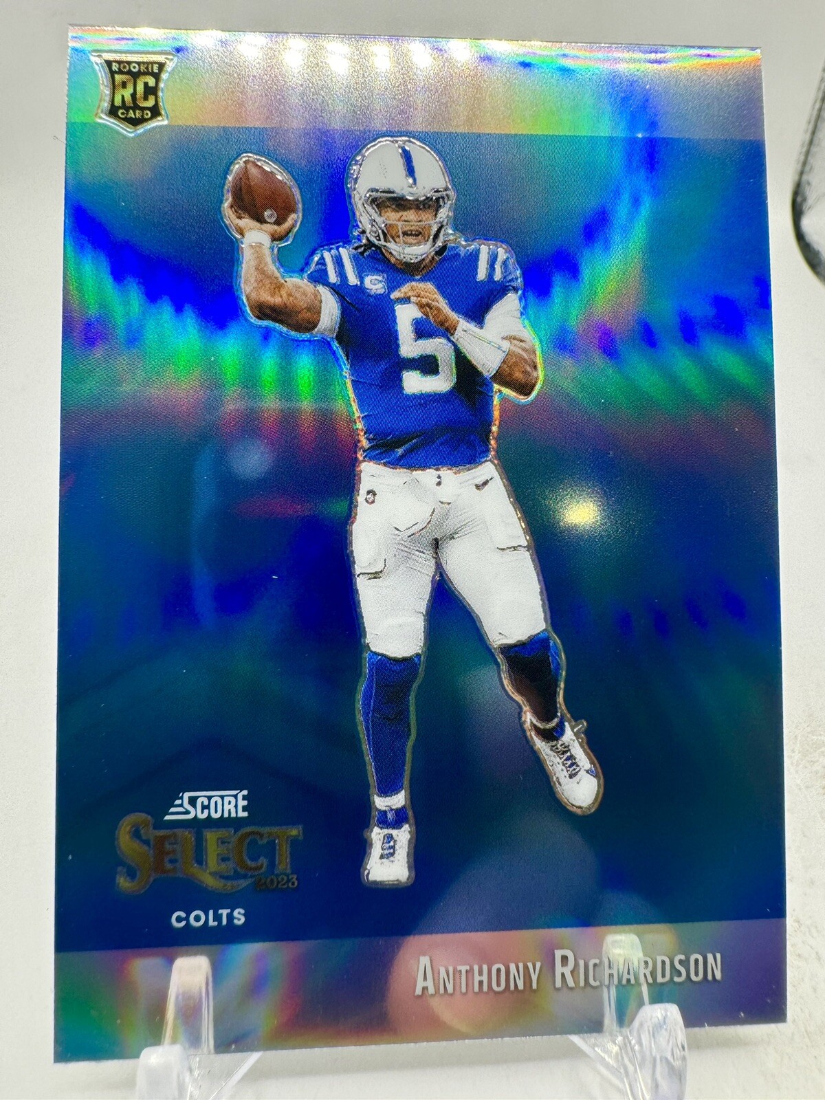 2023 Select Anthony Richardson Score Throwback Silver Prizm Rookie RC #STW-ARI