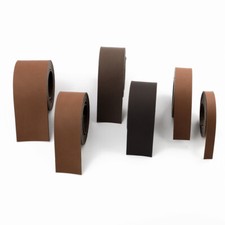 Braun/Kaffee Lederband Lederstreifen Lederriemen Gürtelleder Länge 2m