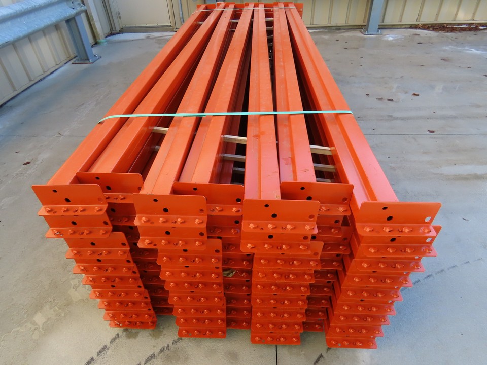 Interlake Teardrop Pallet Rack Racking Step Beam Crossmember 10' 120