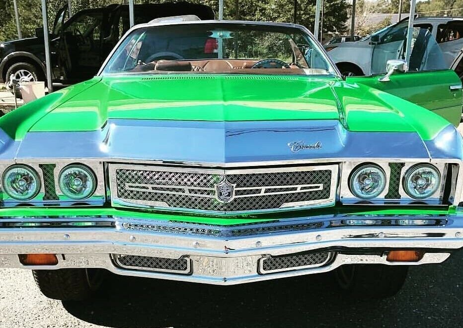 1973 Chevy Caprice Impala Chrome Grill Triple Weave Mesh