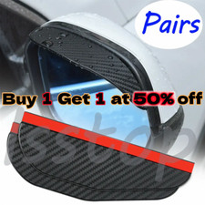 Car Rear View Side Mirror Rain Board Eyebrow Guard Sun Auto Visor Accessories Us