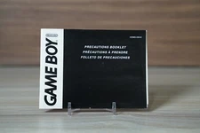 Nintendo Gameboy - Precautions Booklet Manual - H/DMG-USA-8
