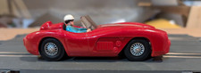 VINTAGE LOUIS MARX 114 RED FERRARI GT-250 1:32 SLOT CAR RACER 1960'S