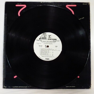 KINKS - The Great Lost Kinks Album 1973 1st US WL Promo LP EX | eBay