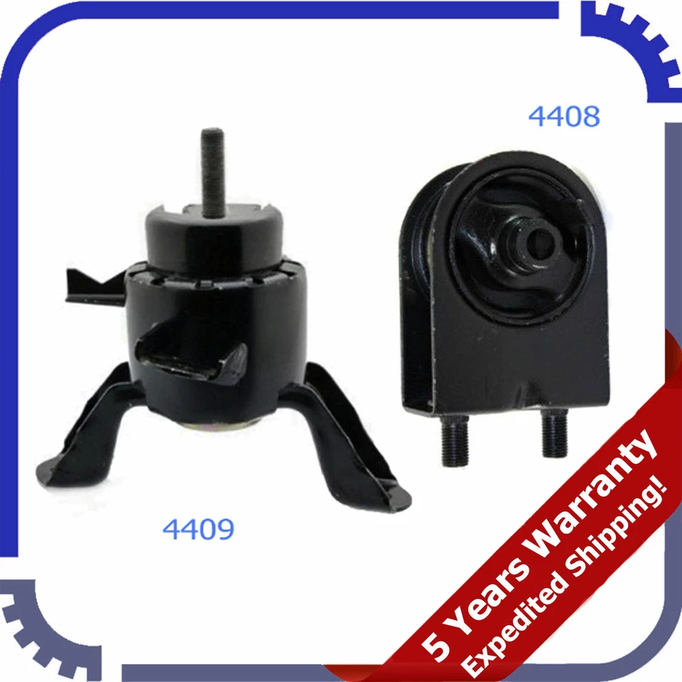 Para Mazda MPV 2000-2011 2,5 L 02-06 3,0 L montaje de motor y transmisión 2 piezas 4408 4409 M1361 Foto 2 de 4