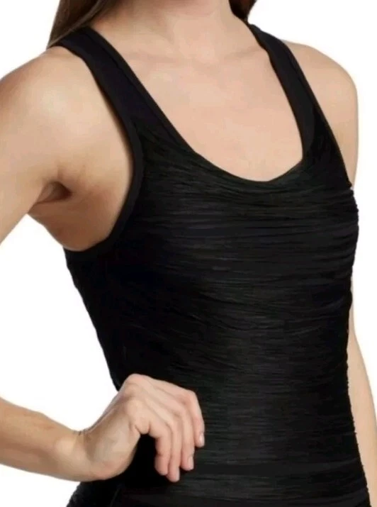 Mini abito tubino Alexander Wang nero con frange bodycon nuovo con etichette edgy clubbing (4) #0117