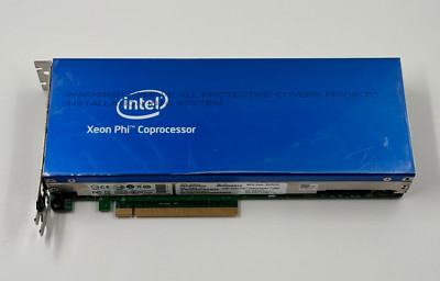 Intel Xeon Phi 7120P Server Coprozessor 1.238GHz 61C 16GB GDDR5 ECC PCIe x16