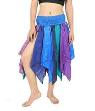 Wholesale of Indian Vintage Silk Sari Arab Banjara Hippie Style Boho Skirt Dress