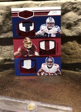 Ezekiel Elliott / Sterling Shepard / Doctson 2/5 2016 Plates & Patches 3-Patch