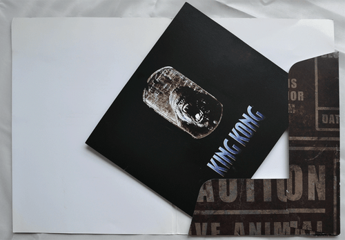 KING KONG 2005 MOVIE ULTIMATE COLLECTION OF STAMPS,FDC & SOUVENIR CARDS + SOUND - Picture 2 of 11