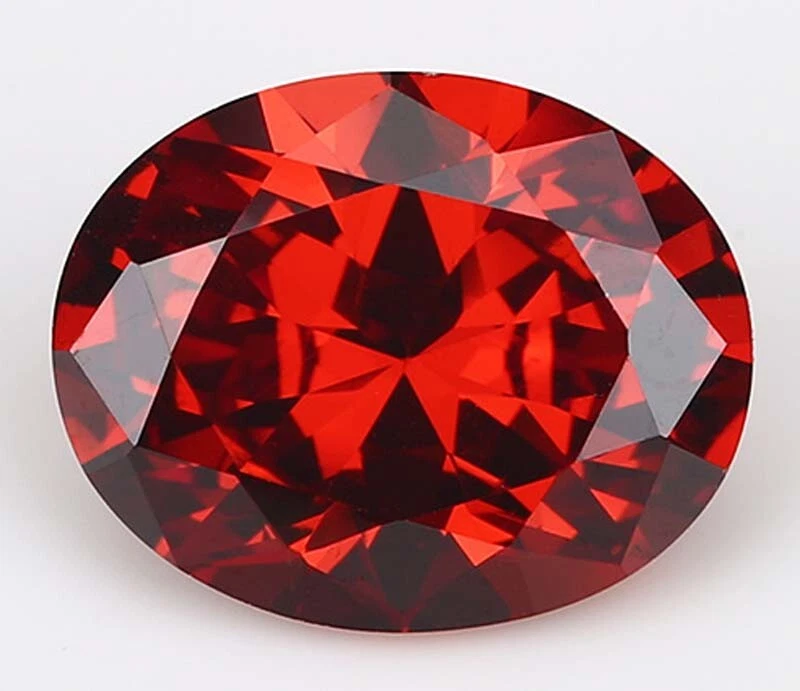 Wholesale Natural Red Ruby Oval Faceted Cut VVS Loose Gemstones U Pick Size - Image 2 of 4