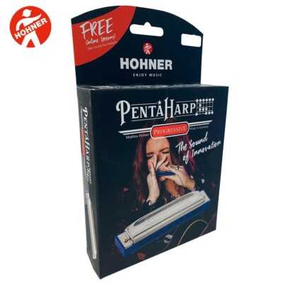 Hohner M21BX-GM PentaHarp Pentatonic G Minor Tuned Harmonica FOR GUITAR PLAYERS!