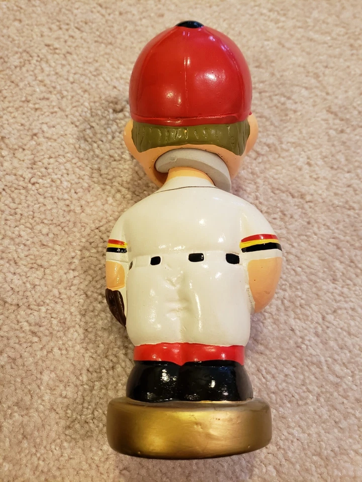 Rochester Red Wings TEI Gold Base jugador de béisbol Bobblehead - raro. Foto 4 de 4