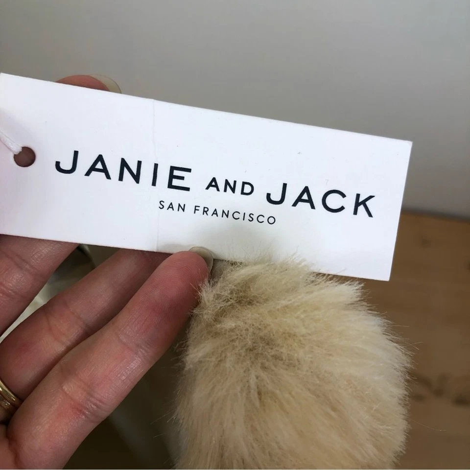 JANIE AND JACK METALLIC FLORAL JACQUARD DRESS SIZE 6 NWT 114.00 CREAM AND SUGAR - Image 3 of 4