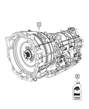Genuine Mopar 8 Speed Transmission 68583446ab