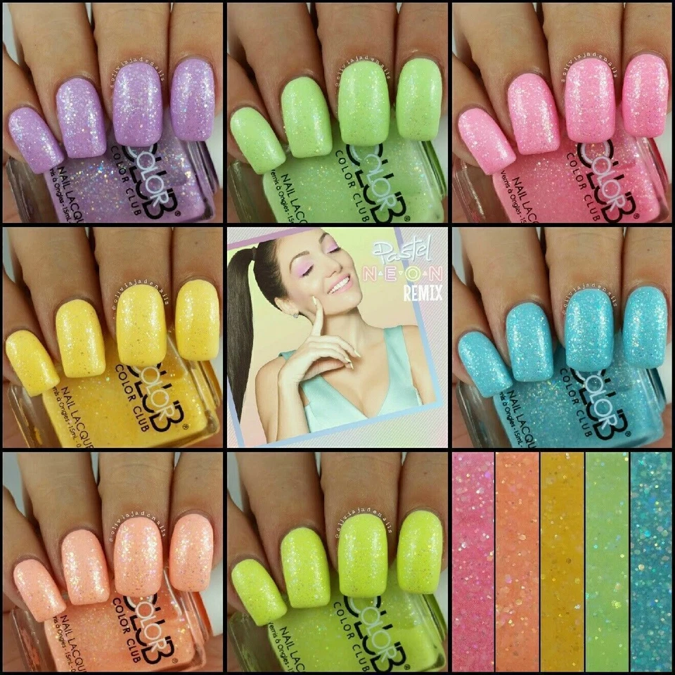 COLOR CLUB Nail Lacquer MATTE ROUGE Plum-p And Juicy ALS28 15mL | Matte Purple - image 4 of 4