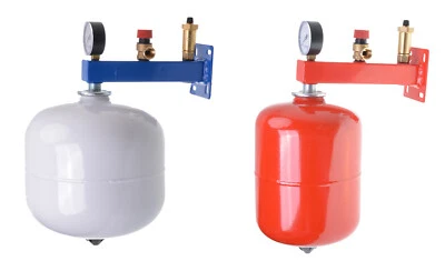 Aqbau Set Membran Ausdehnungsgefäß mit Sicherheitsgruppe Heizung & Trinkwasser