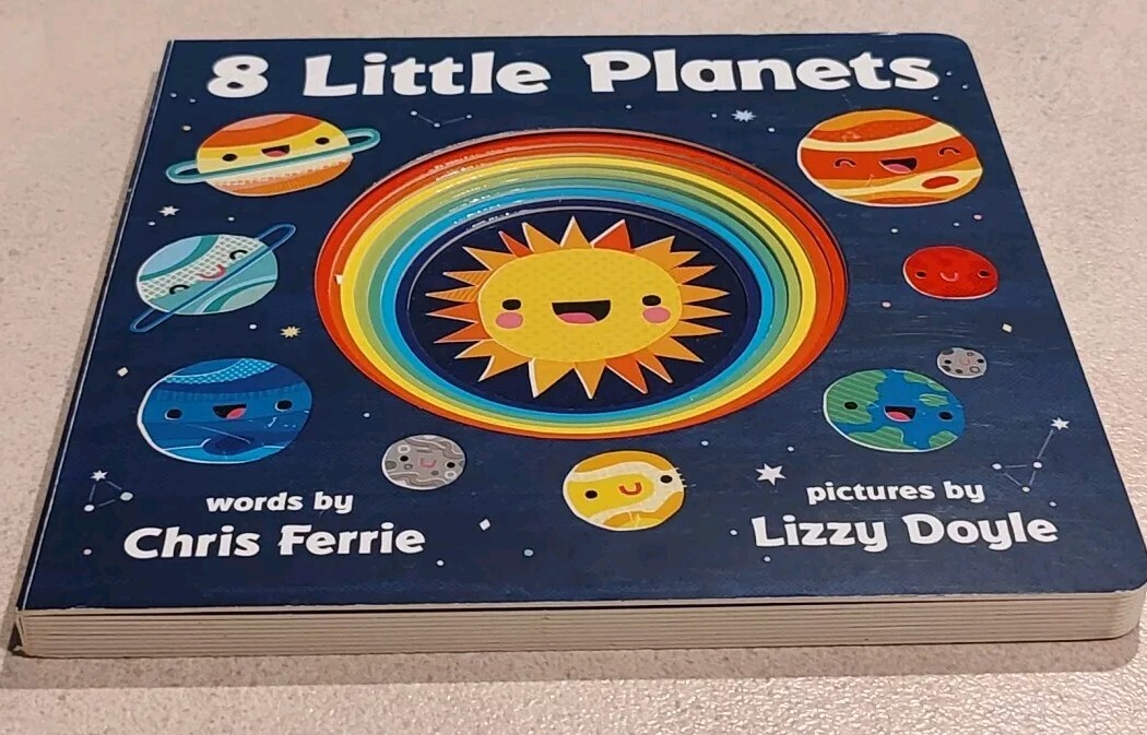 8 Little Planets a Solar System Book for Kids with Unique Planet Cutouts Ferrie