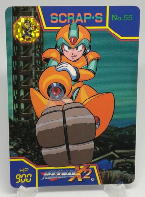 Mega Man X2 Rockman X2 Scrap Shoot Bandai Carddass No55
