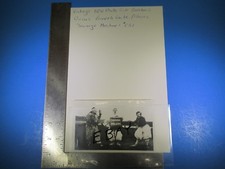 Vintage B&W Circus Photo Cole Brothers Sausage Machine Kenneth Waite #C31 S4992