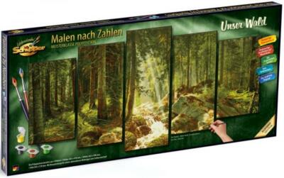 Schipper MNZ Master Class Polyptych 132x72cm Unser Wald Polypt. 609450832