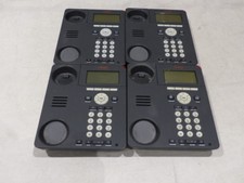LOT OF 4 AVAYA 9620 IP PHONES W/ NO HANDSETS